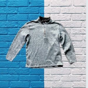 Men’s Grey zip up sweater